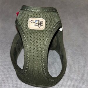Curli Olive Green Dog Harness